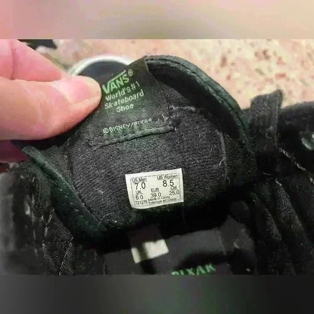 Vans x Disney TOY STORY Sk8-Hi Pixar Buzz Lightyear Suede Mens 7 Shoes 721278 - Picture 12 of 15